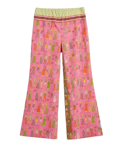 70s Girls Graphic Pants