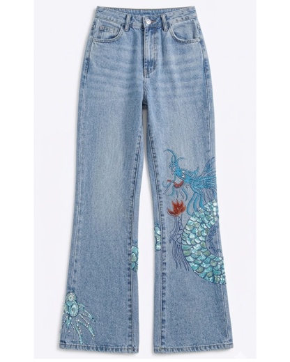 Embellished Jeans